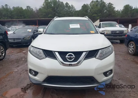 2016 Nissan Rogue Sv from USA, damaged, VIN KNMAT2MT7GP685711